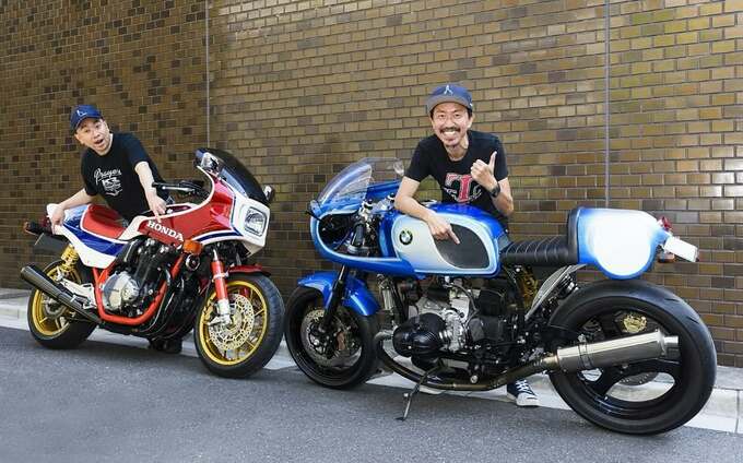 バイク好き芸人 【 ＲＧ ＆ チュート福田 】 「福ちゃんのBMWとRGのCB」　５年前の愛車の写真　「CBまだハーフカウルでした」|TBS NEWS DIG
