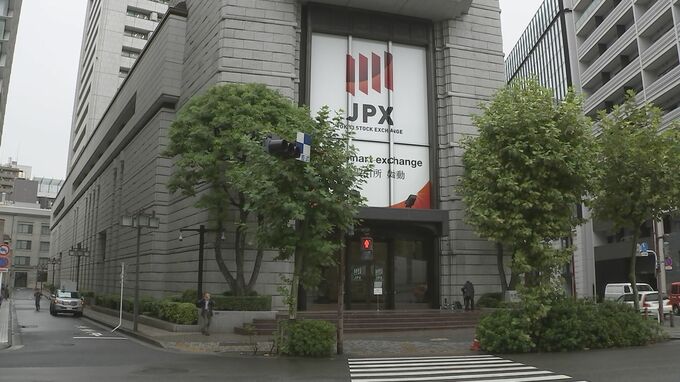 【速報】日経平均株価　一時500円超安