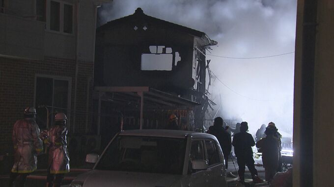福島市で住宅1棟が全焼　1人の遺体発見　80歳女性と連絡取れず　|　福島のニュース│TUF