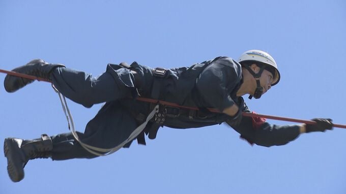 災害時に最前線で活動　山口県警機動隊　隊員は日々訓練　|　山口のニュース・天気・防災｜tys NEWS｜ｔｙｓテレビ山口