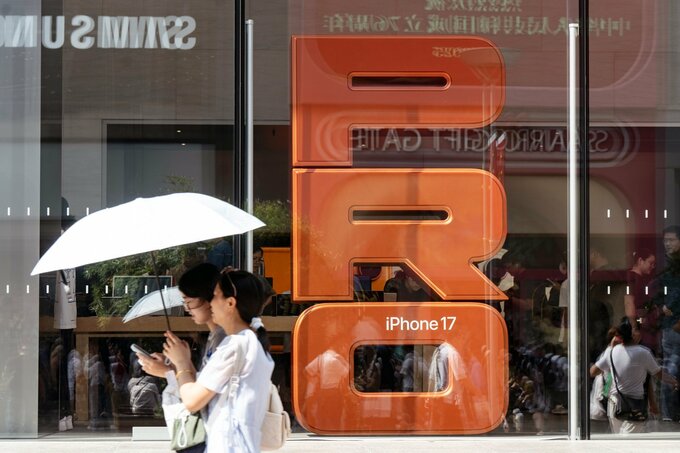アップルの「買わせる力」健在、iPhone17が中国で示した無類の存在感