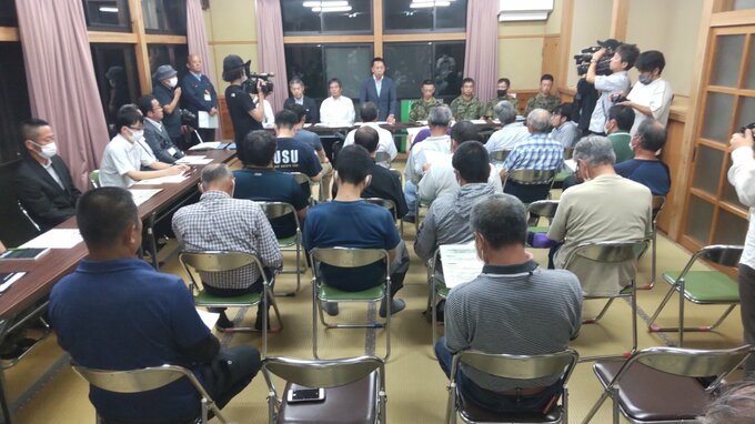 日米共同訓練を前に住民説明会　畜産農家「牧草の刈り取り時期と重なる…」不満の声　10月14日から大分で訓練　|　大分のニュース｜OBS NEWS｜大分放送