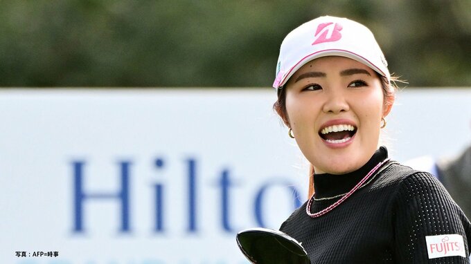 【米女子ゴルフ】古江彩佳が開幕戦で単独首位スタート！パリ五輪出場へ好スタート|TBS NEWS DIG