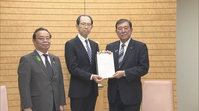 「地元の思い踏まえた財源確保を」内堀知事が石破総理と面会　来年度以降の復興財源確保を要望　福島|TBS NEWS DIG