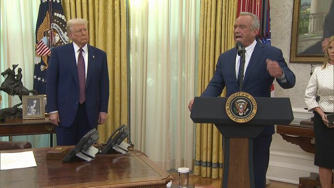 米厚生省が組織の大幅縮小を発表　職員を25％減　ケネディ長官が指揮　28部門を15に再編|TBS NEWS DIG