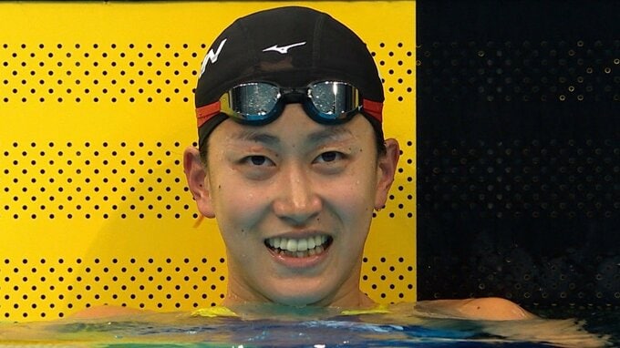 女子200m平泳ぎ加藤心冨が2分22秒57で金メダル！35歳・鈴木聡美は4位【アジア大会】|TBS NEWS DIG