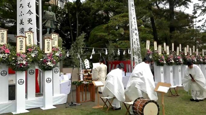 “宝暦治水”から271年　薩摩藩の家老・平田靱負ら称える慰霊祭に400人参列　中学生「感謝の気持ち伝えた」　鹿児島|TBS NEWS DIG