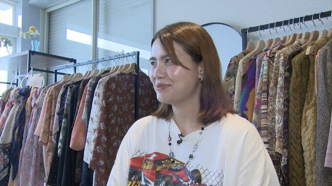 「妥協じゃなくて本当に自分がいいというものを」雑誌の表紙も飾ったプラスサイズモデル　“ぽっちゃりさん”向け古着店をオープン　山梨・lily’s closet　|　山梨のニュース | ＵＴＹテレビ山梨