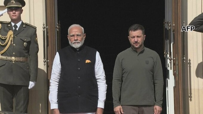 ゼレンスキー大統領がインドのモディ首相と電話会談　対ロシア制裁強化の必要性など強調「ロシアに影響力持つ指導者は行動すべき」|TBS NEWS DIG