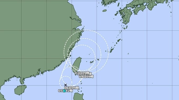 【台風情報】台風の卵が台風4号に　このあと日本に接近し最大瞬間風速35メートル程度に発達の見込み　気象庁発表　|　山形のニュース│TUYテレビユー山形