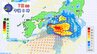 【警報級の大雨か】「熱帯低気圧」台風6号と似たような進路で南岸に接近　6日（土）～8日（月）頃　沖縄・九州・四国・近畿・関東の太平洋側などまとまった雨か　「台風のたまご」【雨と風のシミュレーション】※6日午前10時半現在　|　RCC NEWS | 広島ニュース | RCC中国放送
