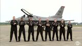 米軍三沢基地でF16戦闘機のデモチームが最後のフライト 青森県三沢市|TBS NEWS DIG