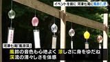風鈴の音色と渓流のせせらぎでひとときの涼をー静岡・河津町|TBS NEWS DIG