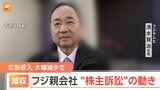 「非常に重く受けとめている」フジテレビ清水社長「株主代表訴訟」に向けた動きがあること認める|TBS NEWS DIG