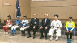 全国・九州大会に出場へ スポーツ少年団の激励壮行式 大分 | 大分のニュース|OBS NEWS|大分放送