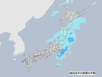 東日本や東北では午前中を中心に雨　新潟は前日よりも5℃以上気温が下がる所も　西日本は晴れて気温上昇|TBS NEWS DIG