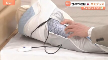 沸騰化する夏”を乗り切る、ひんやりグッズに世界が注目 ワキを冷やす