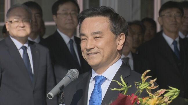 山口県知事選　現職の村岡嗣政氏が４回目の当選　「重責をひしひしと感じている」|TBS NEWS DIG