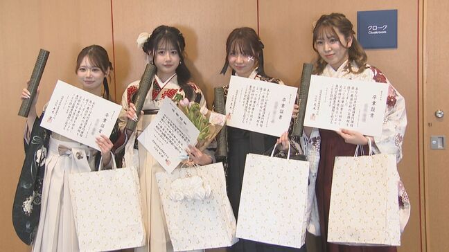 「患者さんに寄り添って支えができるような看護師になりたい」看護専門学校で卒業式　福岡|TBS NEWS DIG