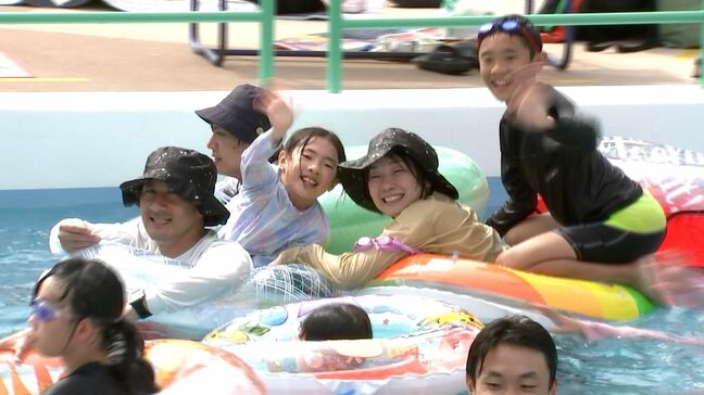 「浮き輪でたくさん遊んだ」涼を求める人でレオマウォーターランドにぎわう【香川・丸亀市】|TBS NEWS DIG