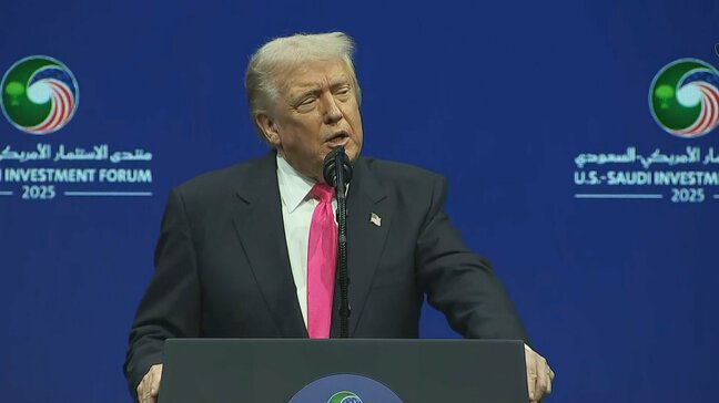 トランプ大統領　米・サウジ企業間の42兆円規模の契約成立を発表　具体的な中身には一部しか言及せず|TBS NEWS DIG