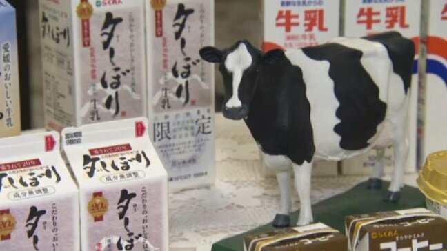 6月15日の父の日には牛の“乳”を 酪農事業者がキャンペーンをPR 愛媛県|TBS NEWS DIG