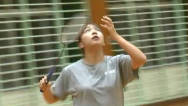 「音のないコート」でシャトルを追いかける女子大学生・片山結愛選手　デフリンピック・バドミントン　強みは「思い切った攻め」【香川】|TBS NEWS DIG