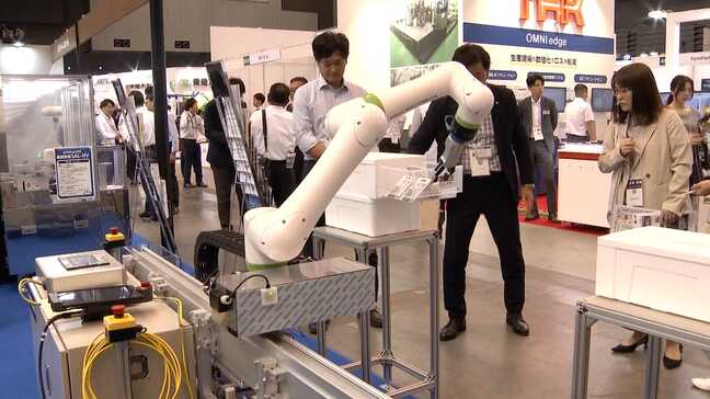 次世代の物流とは？ キーワードは”人手不足解消”　最新の車両などを紹介する展示会　福岡市で始まる|TBS NEWS DIG