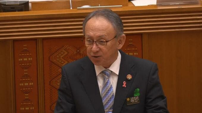 沖縄県議会　衆院選全勝の自民党議員が玉城知事を質す　秋の知事選出馬は「関係者と相談して判断したい」|TBS NEWS DIG