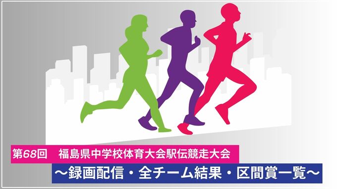 【録画配信・総合成績】2025福島県中学駅伝（10月15日開催　福島県中学駅伝2025）　|　福島のニュース│TUF