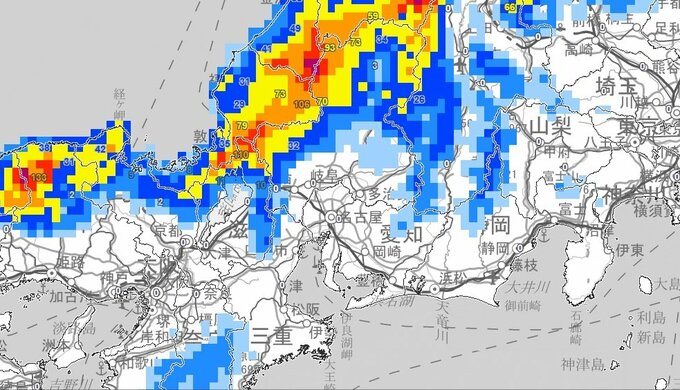 【大雪情報】東海地方　愛知県では平地においても『警報級の大雪』となる可能性　30日明け方にかけて大雪となる所がある見込み【大雪と雨シミュレーション】|TBS NEWS DIG