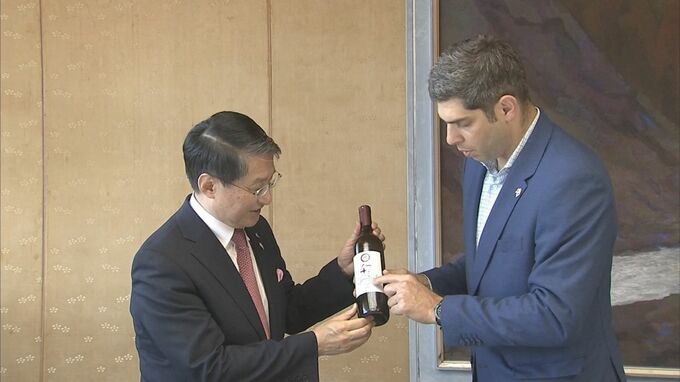 ワイン外交の駐日ジョージア大使　鳥取県のために選んだワインは？|TBS NEWS DIG