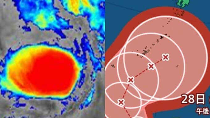 【台風情報】後ろには“気がかりな渦”も…　関東接近の恐れがある台風26号　最大瞬間風速55m/s「強い勢力」にまで発達見込み　日本への影響は？　進路予想／雨と風の予想シミュレーションあり|TBS NEWS DIG