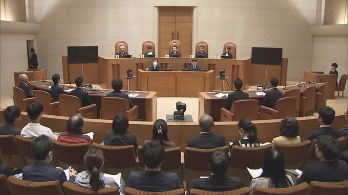 最高裁判所第3小法廷の法廷内（2026年3月）