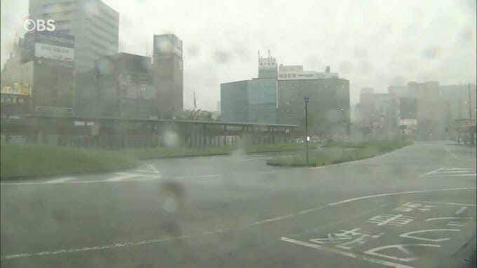 台風14号 大分県内ほぼ全域が暴風域に 各地で被害相次ぐ　|　大分のニュース｜OBS NEWS｜大分放送