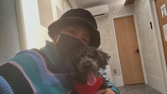 【丸山桂里奈】愛犬・すもも「白内障だなーと」との診察結果　「たくさんお散歩させてあげたかった」「悔やんでも仕方ない」|TBS NEWS DIG