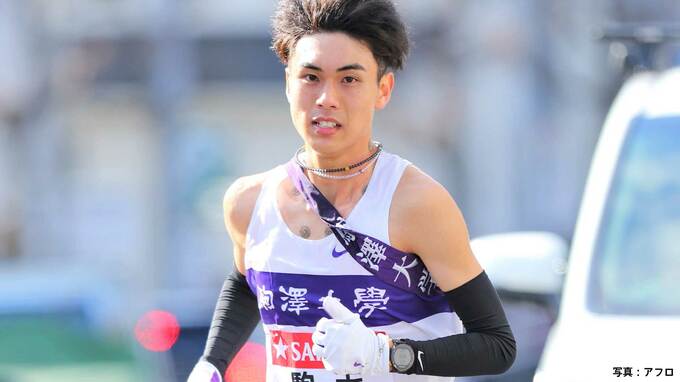 「花の2区」駒澤大・キャプテン鈴木が首位独走で3区へ “1位リレー”は23区間連続に 青学大・黒田が区間賞で2位浮上【箱根駅伝】|TBS NEWS DIG