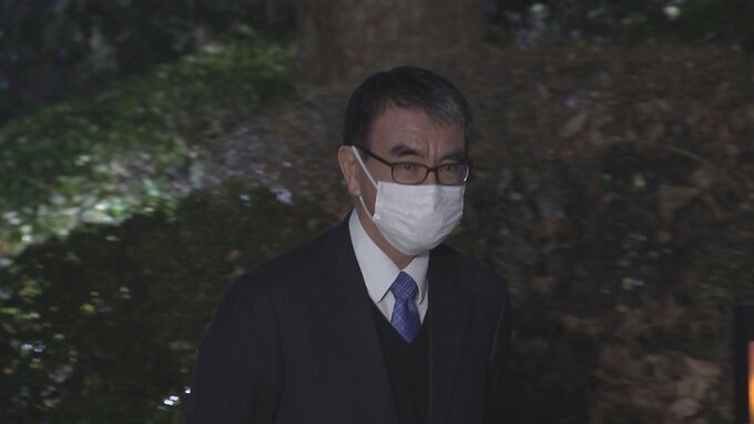 河野大臣、おととし総裁選時の選対幹部と新年会　関係者「“岸田おろし”ではない」