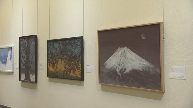 日本を代表する芸術家の絵画や彫刻など約100点　「日展の美」展示　山梨・河口湖美術館　|　山梨のニュース | ＵＴＹテレビ山梨
