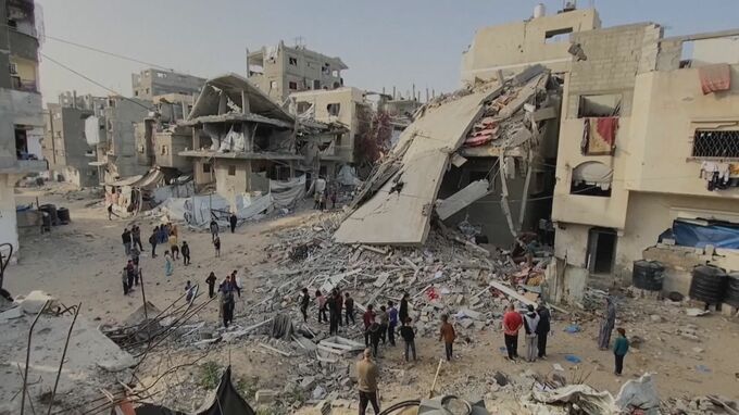 ガザ戦闘1年半　イスラエル軍の連日攻撃で5万695人が犠牲に　イスラエル首相は米訪問でトランプ氏と会談へ|TBS NEWS DIG