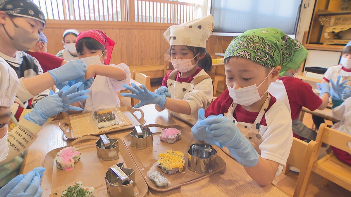 園児がお花見弁当づくりに挑戦　自分たちでレシピも考案　大分