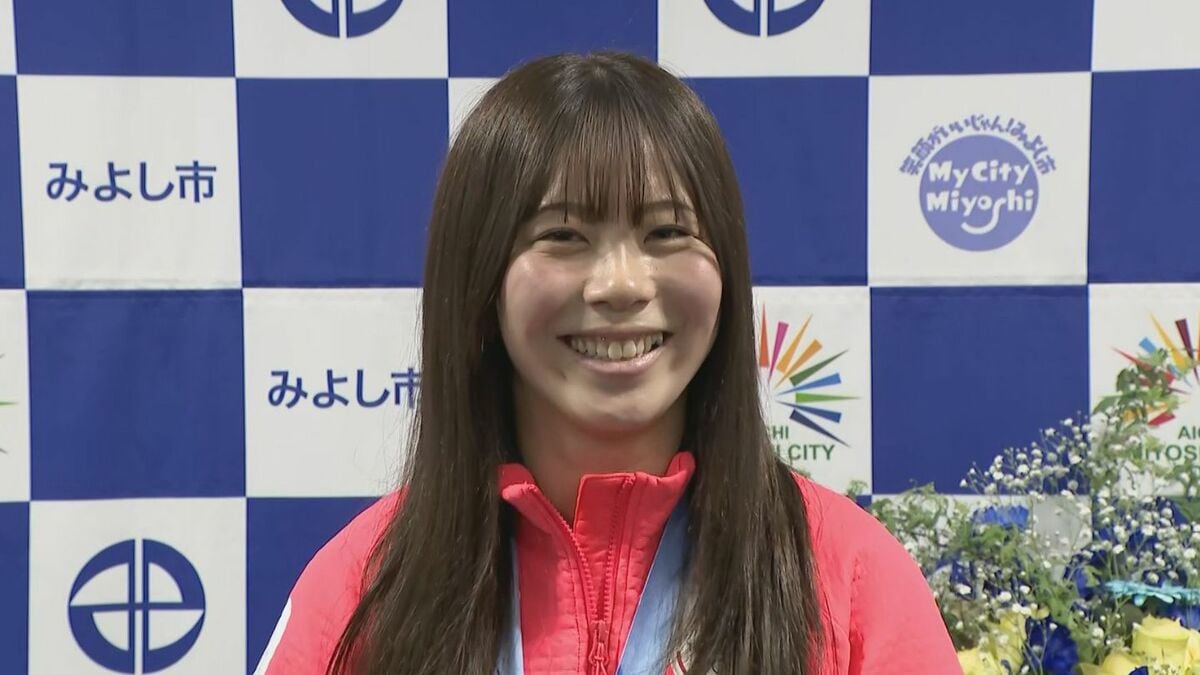 ｢次のオリンピックで回収したい｣ スノーボード 深田茉莉選手（19）地元･愛知で早くも4年後の金メダルを宣言！みよし市