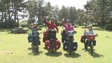「旅ではなくロマンス」50か国10万キロを自転車で走破　夫婦と娘2人のスイス人一家「パッシュファミリー」の教育スタイル「教科書ではなく活動を通して学び、砂漠を横断して砂漠を学ぶ」　|　BSSニュース | BSS山陰放送
