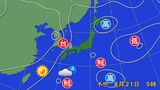 再び沖縄の海で熱帯低気圧が発生…台風になる?今後の進路は【20日と21日朝 雨と風シミュレーション】 | 沖縄のニュース|RBC 琉球放送