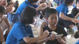 那覇市の小学校 子どもたちが歯みがきの大切さを学ぶ|TBS NEWS DIG