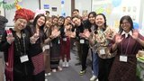 ミャンマーとインドネシアの民族衣装でお出迎え 外国人労働者と市民がふれあい 伝統の菓子試食や記念撮影も 国際交流フェスティバル 盛岡市|TBS NEWS DIG