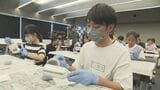 警察官の仕事を中学生が体験 鑑識作業や110番通報の対応学ぶ 大分 | 大分のニュース|OBS NEWS|大分放送
