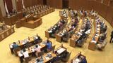 今年度予算案を修正した県議会の議決 知事の審査申し立てを総務相が棄却 議長「透明性の向上を図る」|TBS NEWS DIG