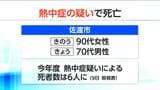 佐渡市で熱中症疑いの死亡相次ぐ 新潟県内の今年度死亡者は計6人に|TBS NEWS DIG
