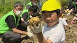 じゃがいも100キロ、園児が元気に収穫体験~食育の一環 福岡・北九州市 | 福岡のニュース|RKB NEWS|RKB毎日放送